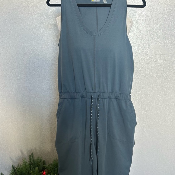 Zella Blue Slate Sleeveless Jumpsuit - Picture 2 of 8